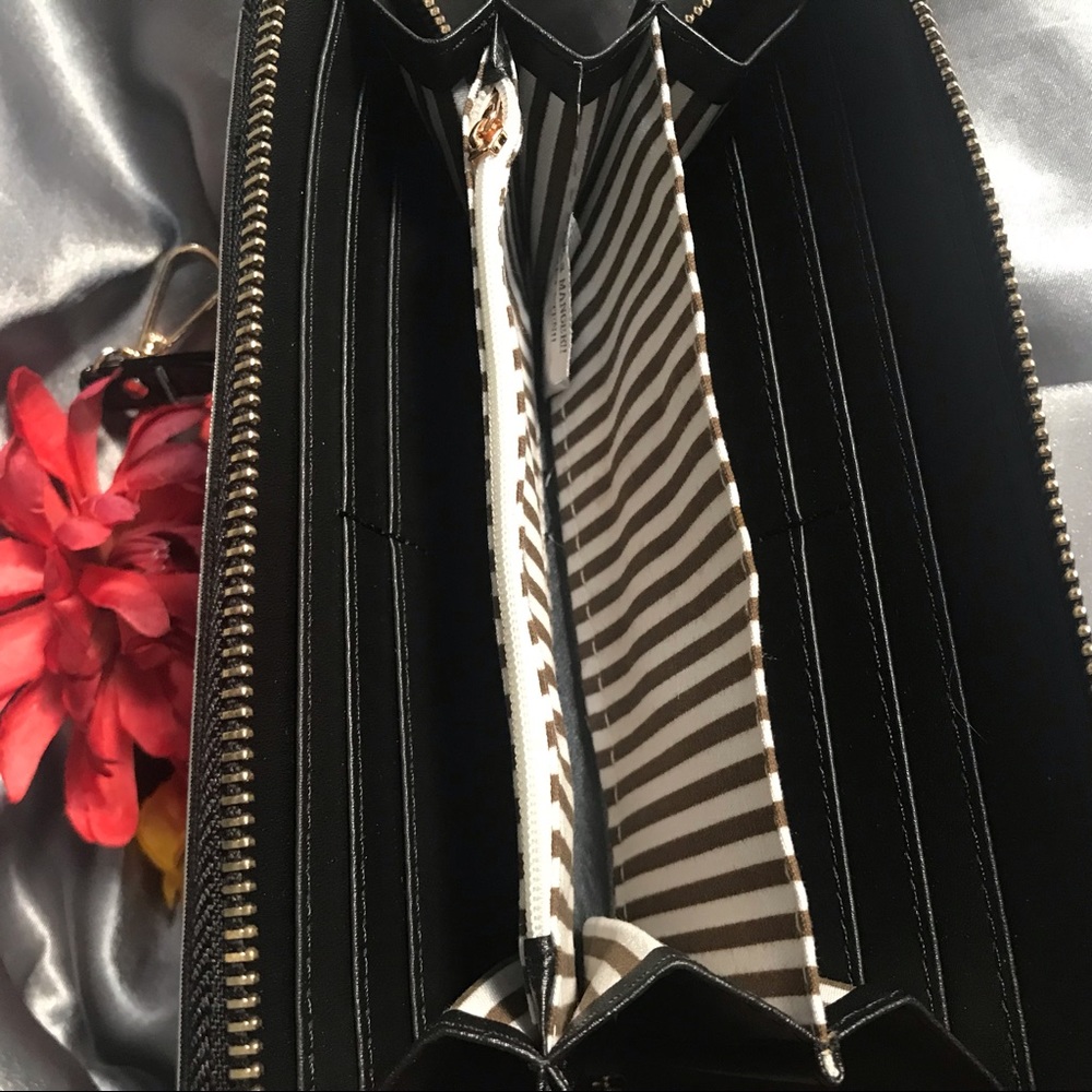 Black Geometric Wallet - Picture 4 of 4